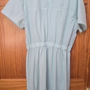 Zyia Active Teal Celadon Aviatrix Dress    Nylon Spandex XL Active Womens